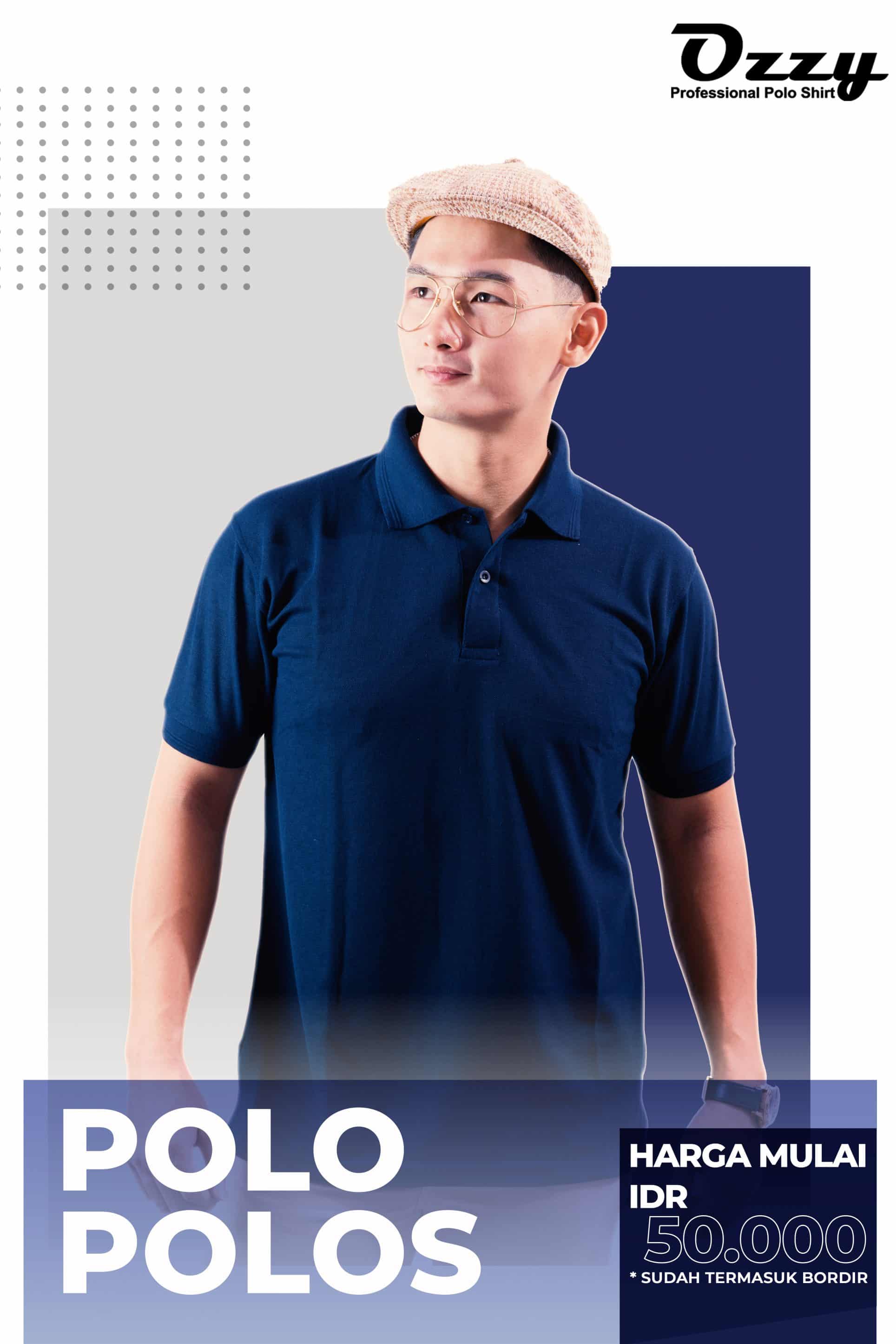 Kaos Polo Jogja Murah - Grosir Polo Jogja - Polos - Ozzy Clothing