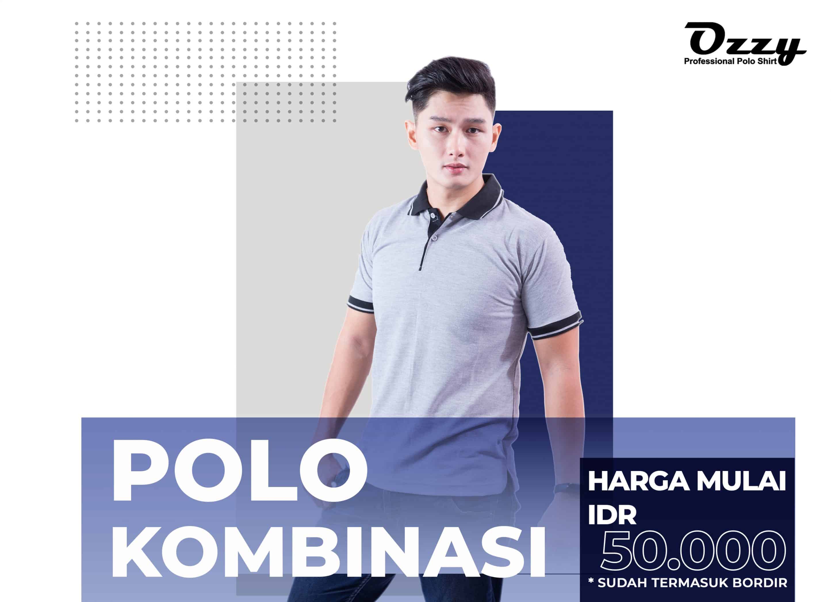 Kaos Polo Jogja Murah - Grosir Polo Jogja - Polos - Ozzy Clothing