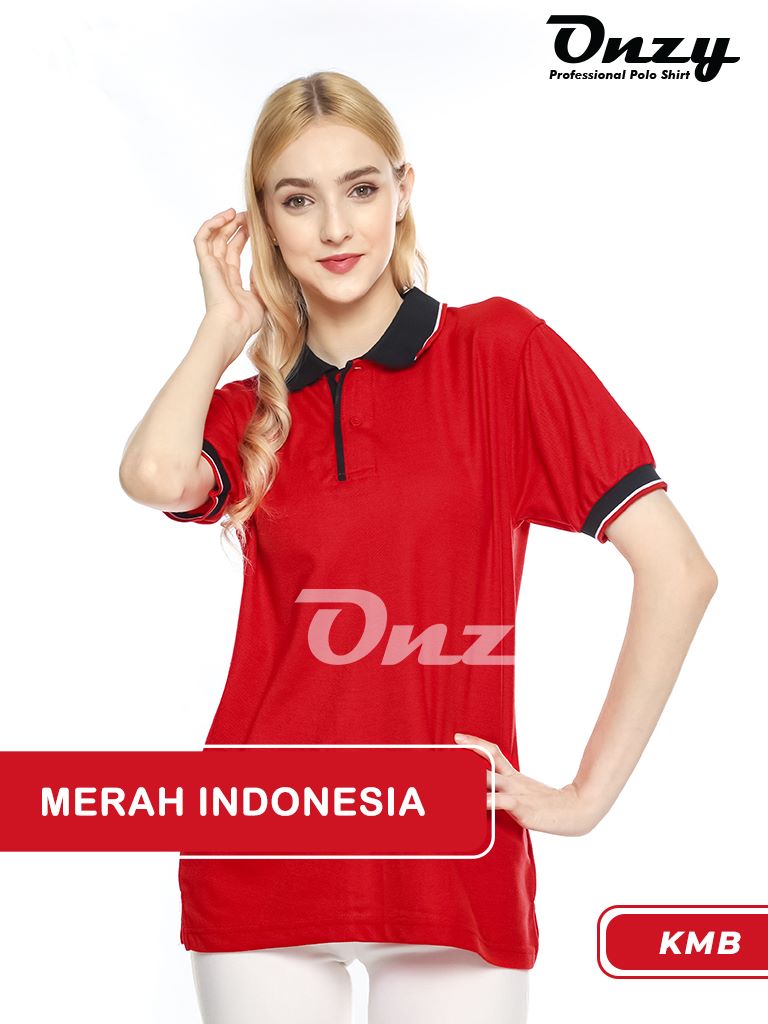 kaos polo kombinasi, kaos polo, ozzy clothing, onzy polo shirt