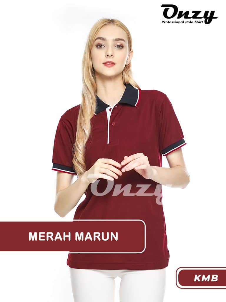 kaos polo kombinasi, kaos polo, ozzy clothing, onzy polo shirt