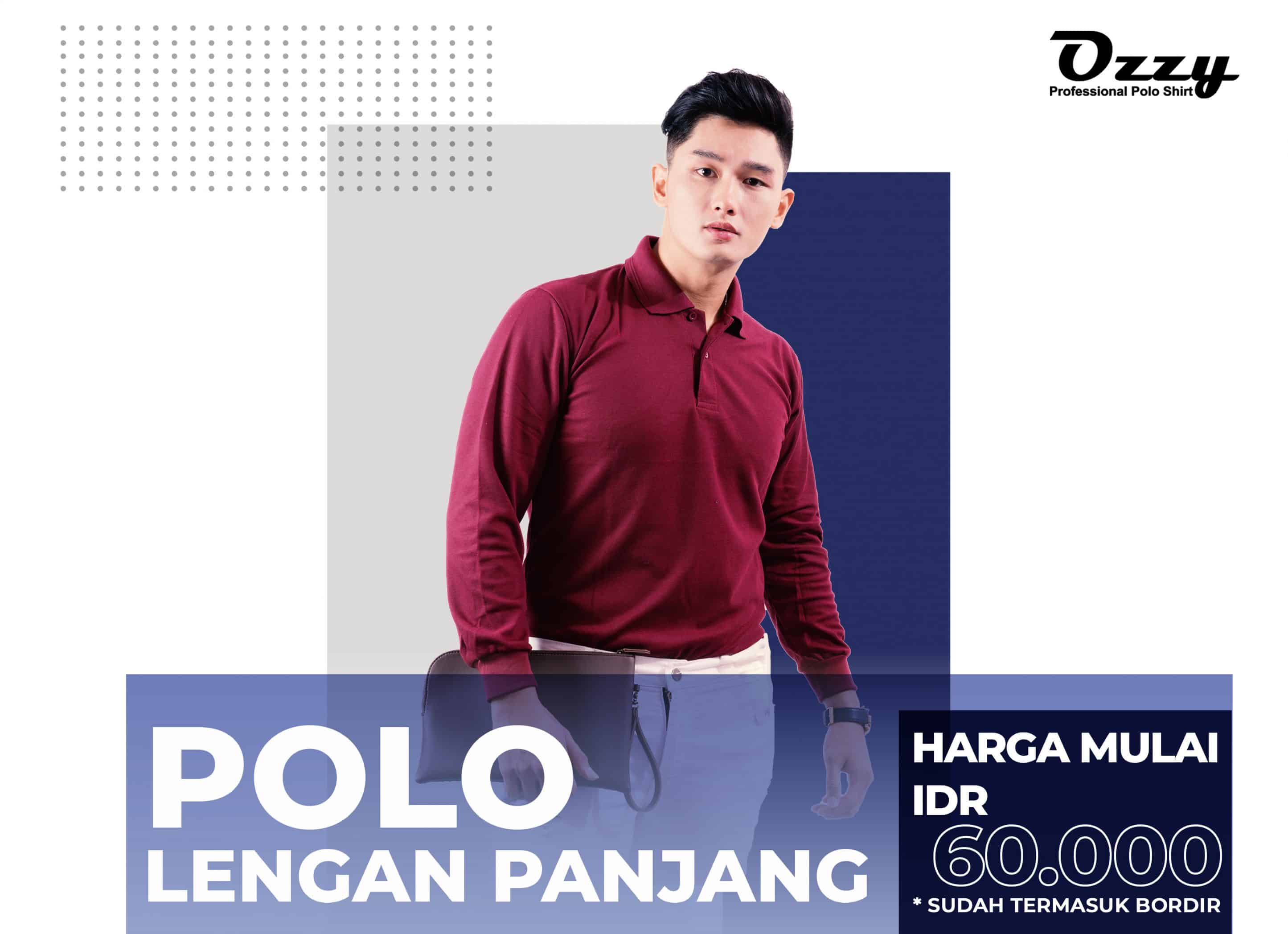 Kaos Polo Jogja Murah - Grosir Polo Jogja - Polos - Ozzy Clothing